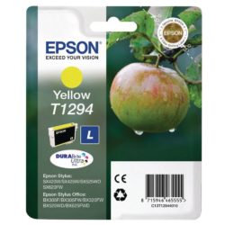 Epson Apple T1294 DURABrite Ultra Ink, Ink Cartridge, Yellow Single Pack, C13T12944010